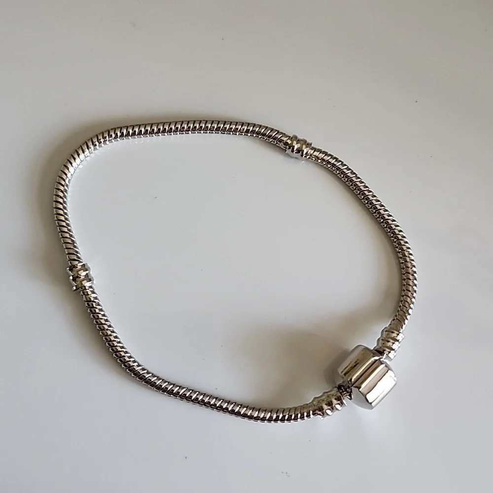 CHARM Bracelet Starter Snake  Bracelet  6.87 inches